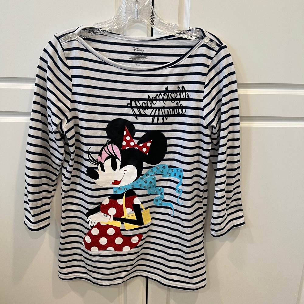 Madam Moiselle Minnie Mouse Shirt ~ RARE!